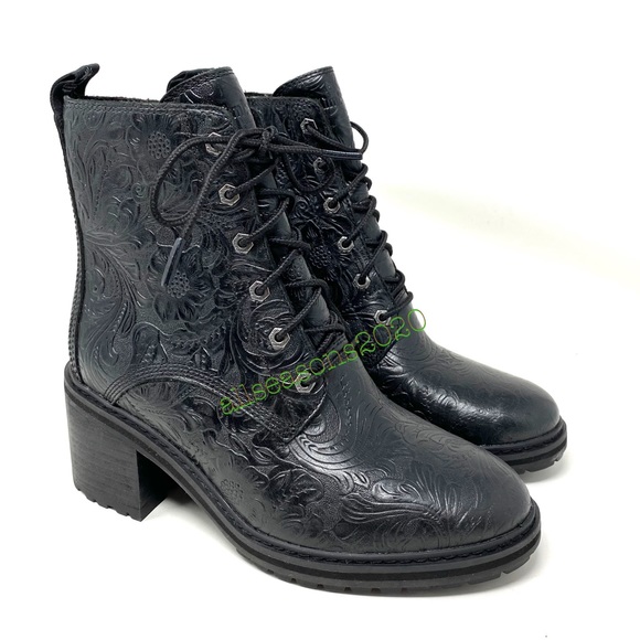 Timberland Sienna High Side ZIP Boot Emboss BlackW - Picture 2 of 13